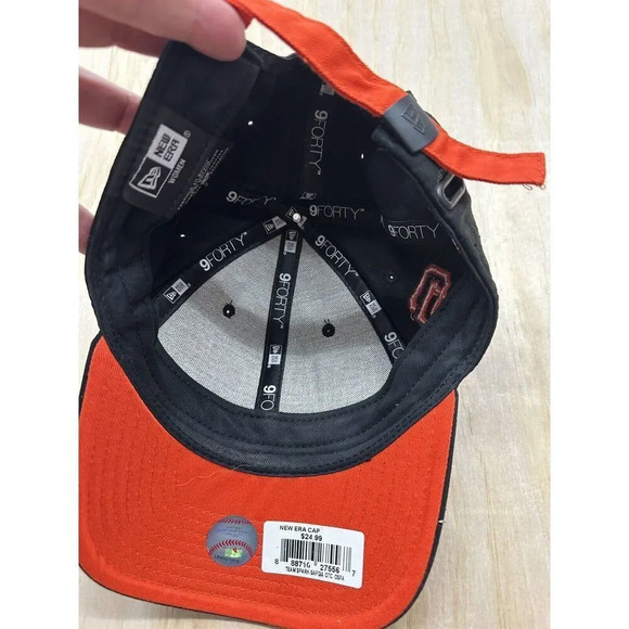 San Francisco Giants Baseball Hat New Era 9Forty Adjustable Back Women’s Cap - Picture 2 of 9